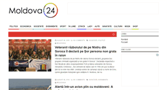 Desktop Screenshot of moldova24.net