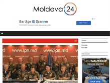 Tablet Screenshot of moldova24.net